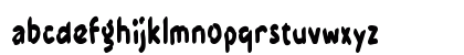 Yabemoz Regular Lowercase Preview