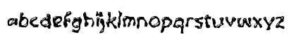 Yabeno Regular Lowercase Preview