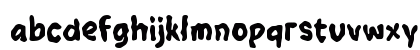 Yabetahke Regular Lowercase Preview