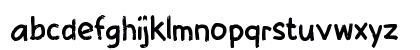 Yabhisco Regular Lowercase Preview