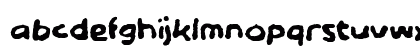 Yablamy Regular Lowercase Preview