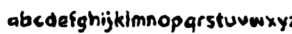 Yabosy Regular Lowercase Preview