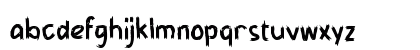 Yabrax Regular Lowercase Preview