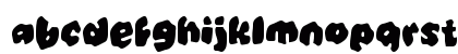 Yacako Regular Lowercase Preview