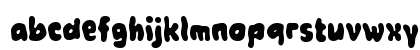 Zabilxa Regular Lowercase Preview