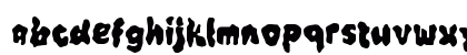 Zabist Regular Lowercase Preview