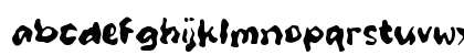 Zabwater Regular Lowercase Preview