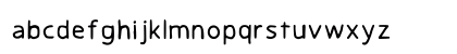 Zaniahs Font Regular Lowercase Preview
