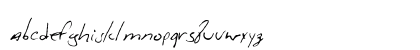 B. Springsteen Handwriting Regular Lowercase Preview
