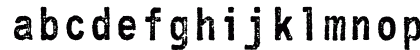 zai Wolfsschanze Typewriter Regular Lowercase Preview