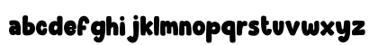 BACK TO SCHOOL Regular Lowercase Preview