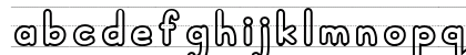 KG Teacher Created Outlined Regular Lowercase Preview