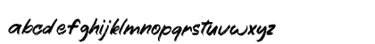 Breksit Brush Regular Lowercase Preview