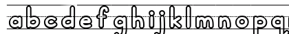 KG Teacher Created Outlined Regular Lowercase Preview