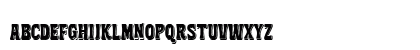 Rocket Thunder Shadow Regular Lowercase Preview