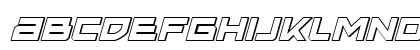 Ace of Swords 3D Italic Regular Lowercase Preview
