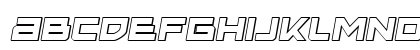 Ace of Swords 3D Semi-Italic Regular Lowercase Preview