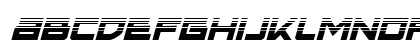 Ace of Swords Halftone Italic Regular Lowercase Preview