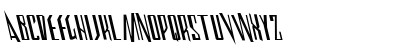 Archnemesis Leftalic Regular Lowercase Preview
