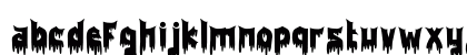 Purgatorie Blood Regular Lowercase Preview
