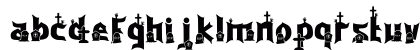 Purgatorie Stomb Regular Lowercase Preview
