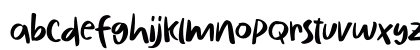 Tulisan Ngawur DEMO Regular Lowercase Preview