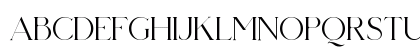 Varesha Regular Lowercase Preview