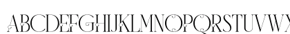 Wistern Regular Lowercase Preview