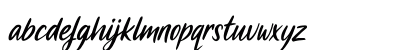 Crushed Strike Regular Lowercase Preview