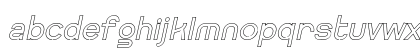 Getboreg Hollow Italic Lowercase Preview