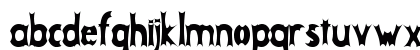 Ghost Demon Regular Lowercase Preview