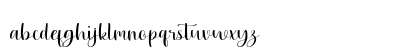 Haleeza Regular Lowercase Preview