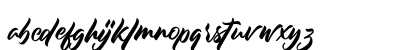 Monterey Regular Lowercase Preview