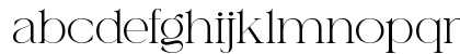Paris Forbel Regular Lowercase Preview