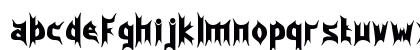 Purgatorie Display Regular Lowercase Preview