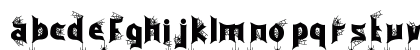 Purgatorie Spider Regular Lowercase Preview