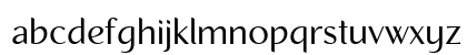 Recline Regular Lowercase Preview
