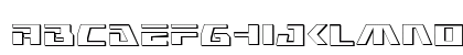 Yamato Class 3D Regular Lowercase Preview