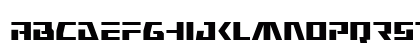 Yamato Class Condensed Regular Lowercase Preview