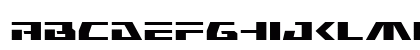 Yamato Class Expanded Regular Lowercase Preview