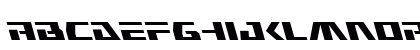 Yamato Class Leftalic Regular Lowercase Preview