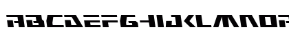 Yamato Class Slight-Leftalic Regular Lowercase Preview