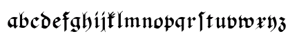 PhederFrackDtsh Bold Preview