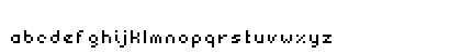 plastica Regular Lowercase Preview