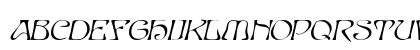 PlumosaSCapsSSK Italic Lowercase Preview