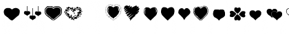 Hearts Regular Font