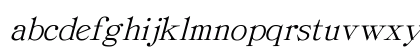 ProvLite Italic Italic Preview