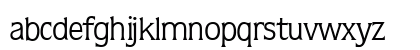 Q853-Flare Regular Lowercase Preview