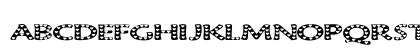 NewFont Regular Lowercase Preview