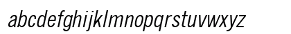 QuickType II Condensed Italic Lowercase Preview